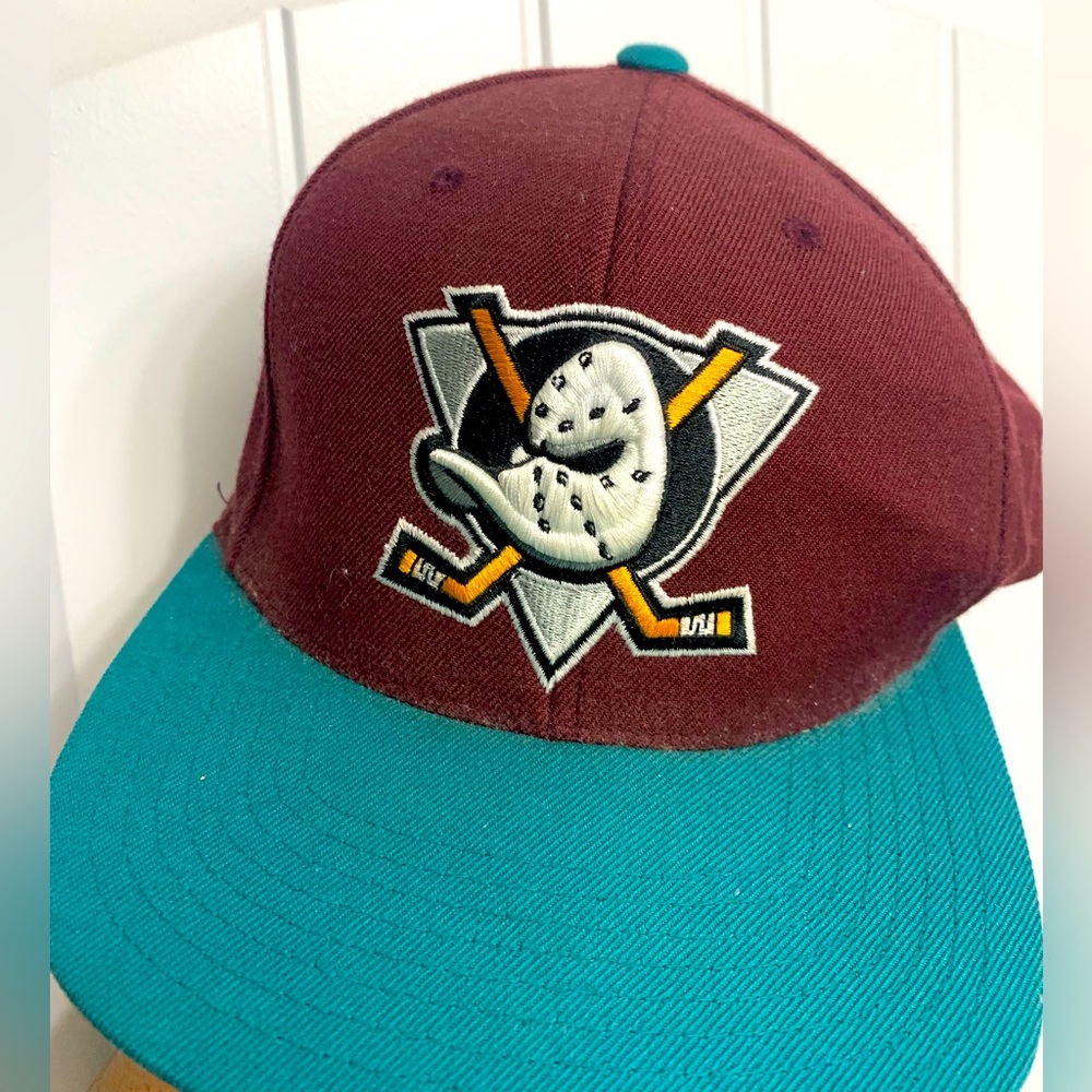 Mighty Ducks of Anaheim Mitchell and Ness SnapBack.